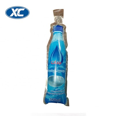 bottle shaped plastic beverage packaging injection pouch bag